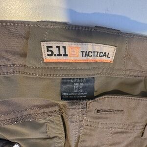 5.11 Tactical Dark Khaki Cargo Pants